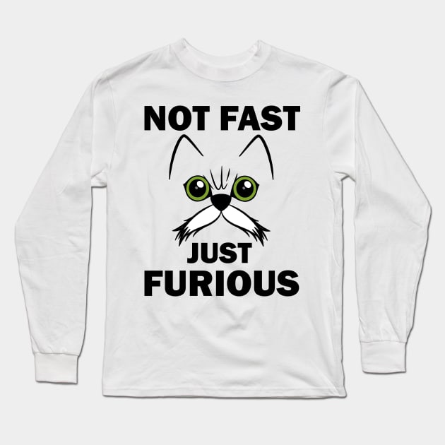 not fast just furious Long Sleeve T-Shirt by teestaan
